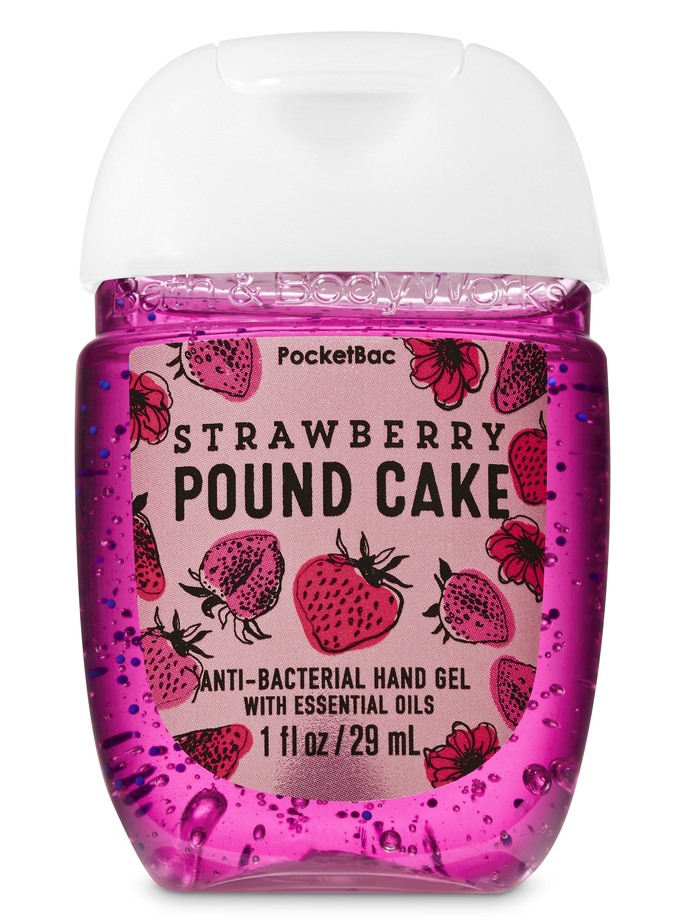 Strawberry Pound Cake PocketBac Hand Sanitizers Bath